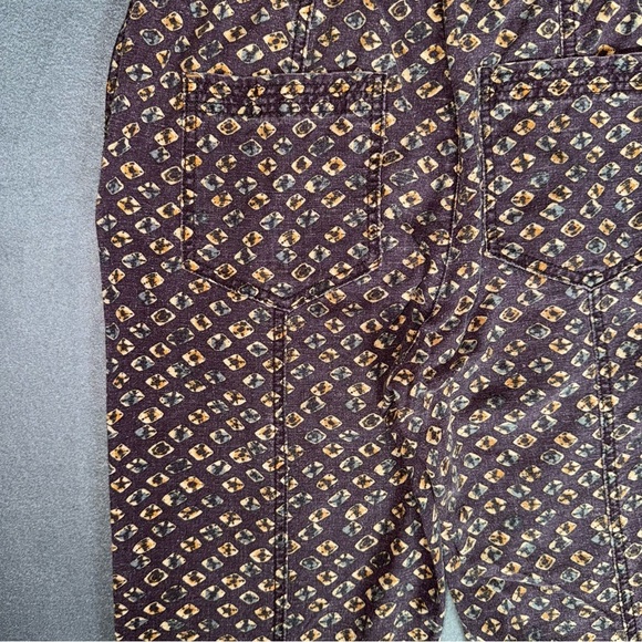 Anthropologie Linen Utility Jogger Multi Fall Color Patterned Joggers Boho Small - Picture 11 of 16